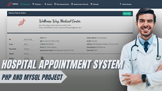 Hospital Appointment Management System in PHP and MySQL || Source Code || Robin Codes