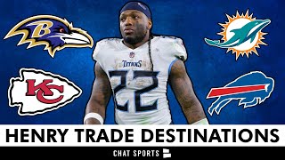 Derrick Henry Trade? Top Destinations & Ideas For Tennessee Titans Star RB, If The Titans Deal Him