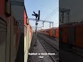 rajdhani vs vande bharat race hemant soni @meratrip indianrailways railway trains