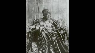 Menelik II, emperor of Ethiopia, 1890's.