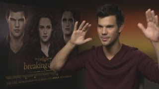 Taylor Lautner on Twilight: Breaking Dawn Part 2 - the full interview