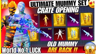 $52,000 UC 😱ULTIMATE MUMMY SET CRATE OPENING🔥 OLD MUMMY ARE BACK!!😲 NEW MUMMY CRATE OPENING