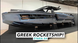 Greek Rocketship | Zyara 44 tour | Motor Boat \u0026 Yachting