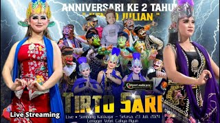 🔴Live Streaming Pagelaran Tari Topeng TIRTO SARI Petir Bumitirto Live in Simbang Kalikajar