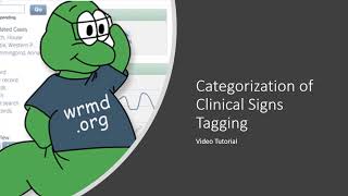 Categorization of Clinical Signs Tags