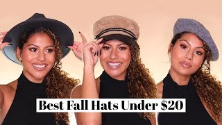 Best Fall Hats from Amazon Under $20!