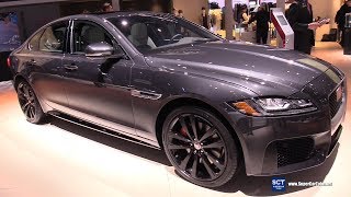 2019 Jaguar XF Sport - Exterior and Interior Walkaround - 2018 LA Auto Show