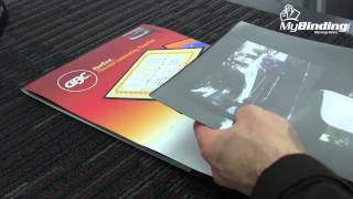 GBC Framed Letter Laminating Pouches Demo