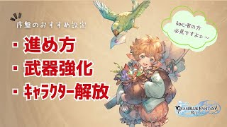 【グラブルリリンク】序盤の進め方\u0026おすすめ設定！知っておくべきこと！【GRANBLUE FANTASY:Relink】