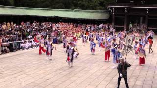 原宿よさこい連～スーパーよさこい２０１４（奉納演舞）