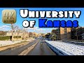 Driving Around the KU Campus & Downtown Lawrence, Kansas in 4k Video