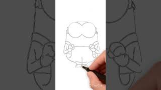 How to Draw Bob from Minions