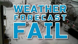 Weather Forecast Fail - When They Get It So Wrong