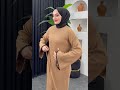 sıcak triko elbise modelleri triko kumaş elbise hijabstlye