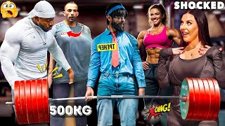 Anatoly vs Bodybuilder in INSANE 500 Kg Deadlift Gym Prank #3 | Anatoly Gym Prank 😳