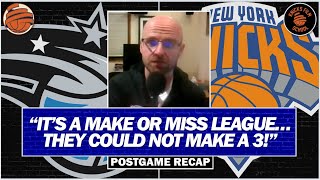 POSTGAME RECAP | Knicks vs Magic | John Schmeelk Monologue