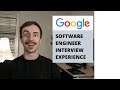 Interviewing at Google for Software Engineering