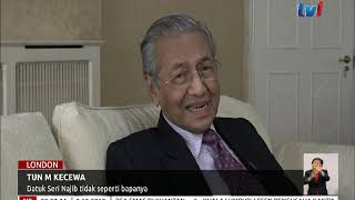 TUN M KECEWA : DATUK SERI NAJIB TIDAK SEPERTI BAPANYA [2 OKT 2018]