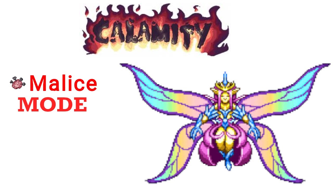 Terraria Calamity - Empress Of Light Malice Mode Nohit - YouTube