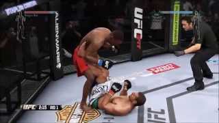EA Sports - Shogun Rua vs Jon Bones Jones (Pro difficulty) TKO. UFC