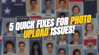 5 Quick Fixes for DS-160 Photo Upload Issues! 📸🛂