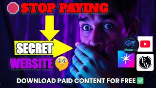 🛑 STOP Paying! This Secret Website Has EVERYTHING Free (2025 Hidden Gem)