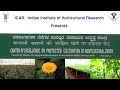 ICAR-IIHR developed Center of Excellence (COE) on protected cultivation of horticultural crops