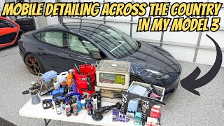 Mobile Detailing 1,500 Miles Away From My Shop! Here's Every Tool, Chemical, And Product I'm Taking