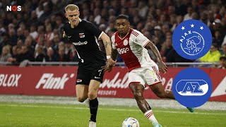 Kansen over en weer bij strijd om plek drie in Amsterdam | samenvatting Ajax - AZ