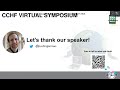 cchf alumni virtual symposium part 1.2 prof. julian west