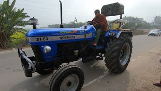 बर्बादी की तरफ लेकर जाएगा जमीदार को ऐसे डीजल खाता रहा तो? Sonalika DI-55 tractor 2022 road mileage