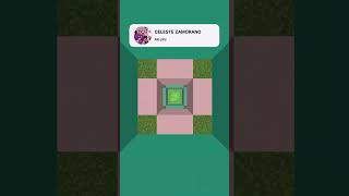 CELESTE ZAMORANO - Minecraft Trippy Reverse Dropper 🃏 #minecraft