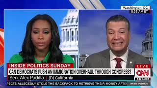 Sen. Alex Padilla | Inside Politics Sunday | CNN | 3.7.21