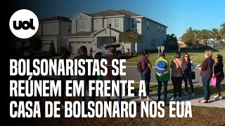 Bolsonaristas tentam contato com o ex-presidente Bolsonaro em Orlando