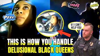 Young Black QUEEN GOES OFF On Police After Her Black Privileged Card Gets Declined!?