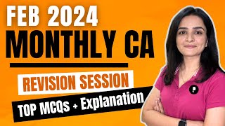 February 2024 Monthly Current Affairs by Parcham Classes | Current Affairs Revision by Richa Ma’am