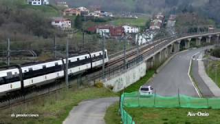 TRENES EUSKOTREN A TODA VELOCIDAD (UHD 4K).