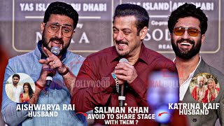 Salman Khan, Abhishek Bachchan, Vicky Kaushal at IIFA Awards 2023 Press Conference | Abu Dhabi