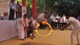 Agni chakra, tiles,tubelight / tod fod l (Gurukul tankara) खतरनाक भव्य प्रदर्शन l