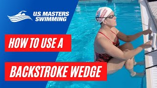Backstroke Starts - How to Use a Backstroke Ledge/Wedge 🏊🏾♀️