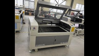 STARMA cnc 1390 co2 laser engraver cutter machine 110V voltage