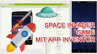 MIT App Inventor - Space Invader Game