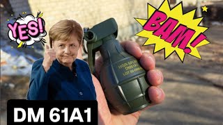 DM 61A1 German handgrenade