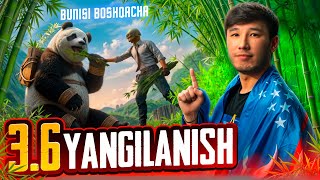 BIZLAR KUTKAN KUN 3.6 YANGILANISH KELDI VAAAU ERANGEL BOSHQACHA KO'RINYABDIMI? ➤ 🇺🇿🔥 - PUBG MOBILE