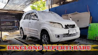 Mengembalikan Kinclong Toyota Rush Konde Seperti Baru Lagi, Projek Salon Total Full Detailing