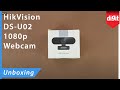 HikVision DS-U02 1080p Webcam Unboxing