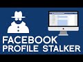 How to view who is stalking on facebook profile  Facebook admirer Facebook Profile Stalker 2022