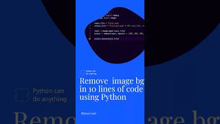 How to Remove Image Backgrounds with Python & Rembg (Step-by-Step Tutorial) #python #tutorial