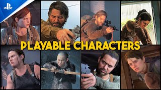 The Last of Us 2: REMASTERED No Return Mode PLAYABLE CHARACTERS REVEALED (Naughty Dog)
