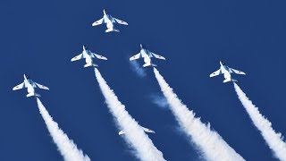 入間航空祭2017　ブルーインパルス展示飛行　ウォークダウンから着陸まで　T-4　Blue　Impulse